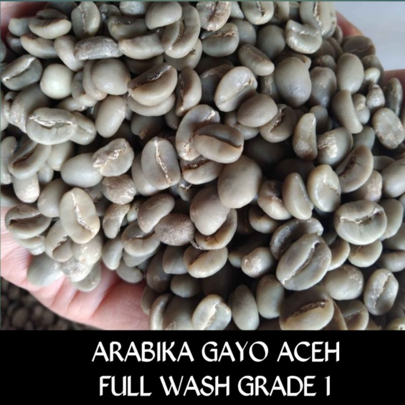 

Green Bean Kopi Arabika Gayo Proses Fullwash