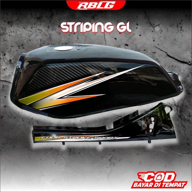 STRIPING GL VARIASI, STRIPING HONDA GL, STRIPING GL PRO/MAX, STRIPING GL BALAP, STRIPING GL VIRAL, S