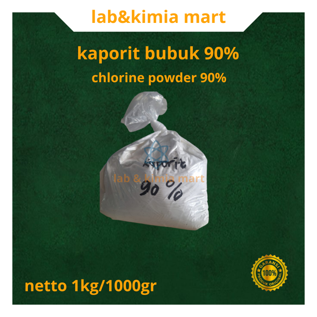 Kaporit Bubuk 90% / Kaporit Powder 90% / OBAT KOLAM RENANG