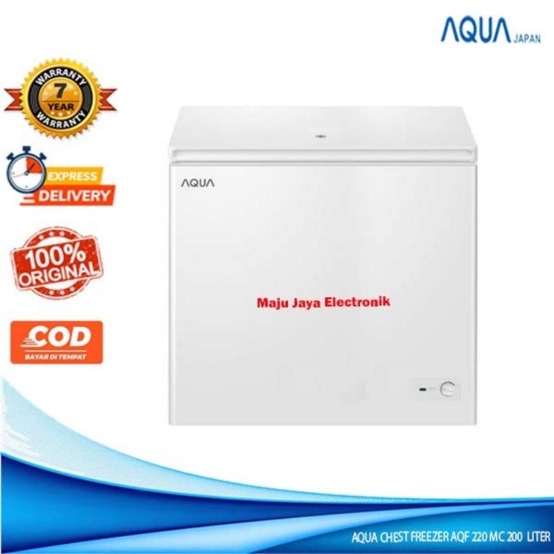 CHEST FREEZER AQUA AQF 220 MC, AQF200MC, AQF-200 MC. 200 LITER