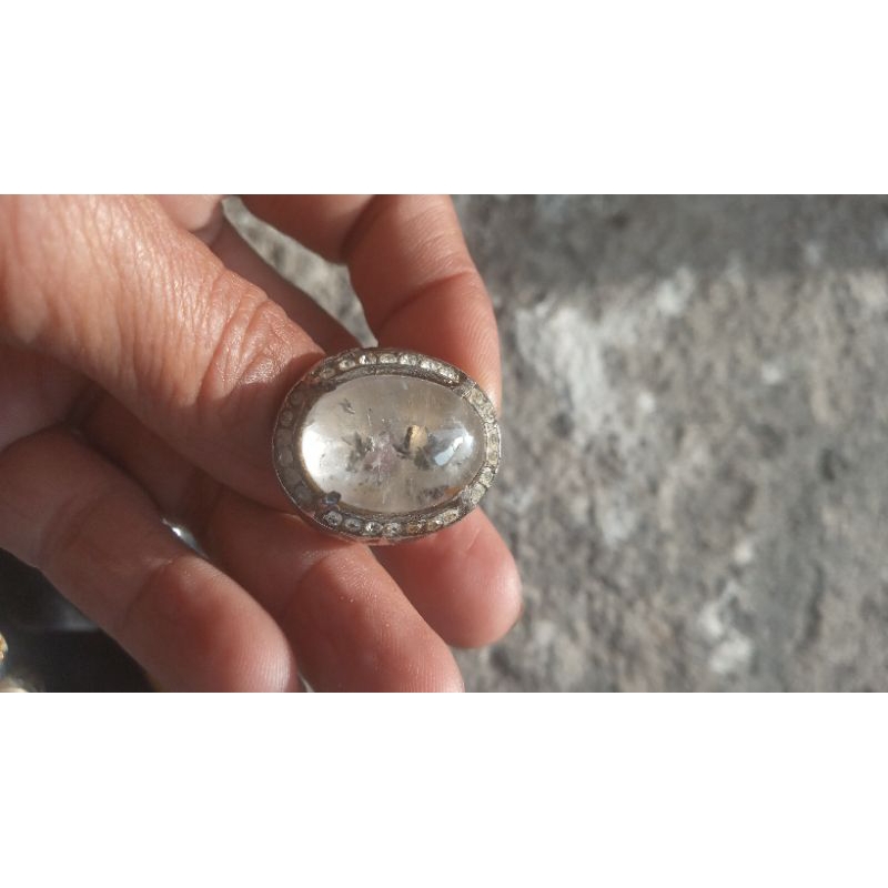 batu kecubung platina unik antik joss