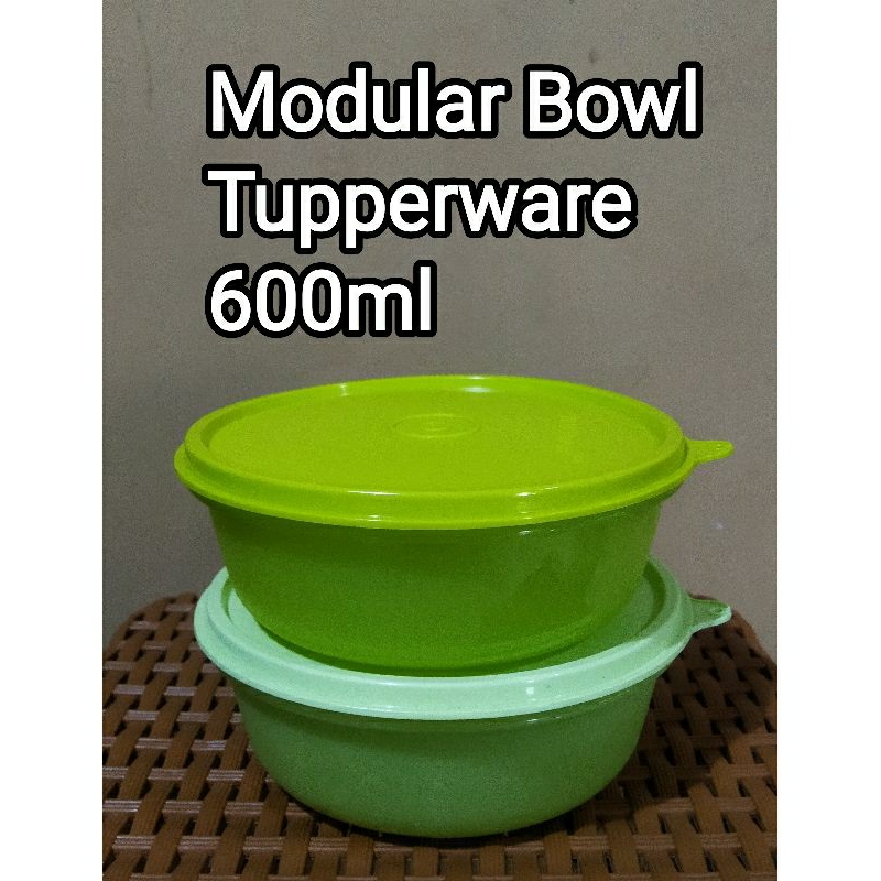 Modular Bowl 600ml Tupperware baru