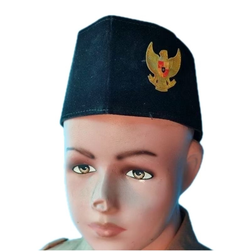 Peci Paskibra Pria Topi Peci Hitam Pramuka Pria Topi Paskibra Pria Peci Hitam Paskibra