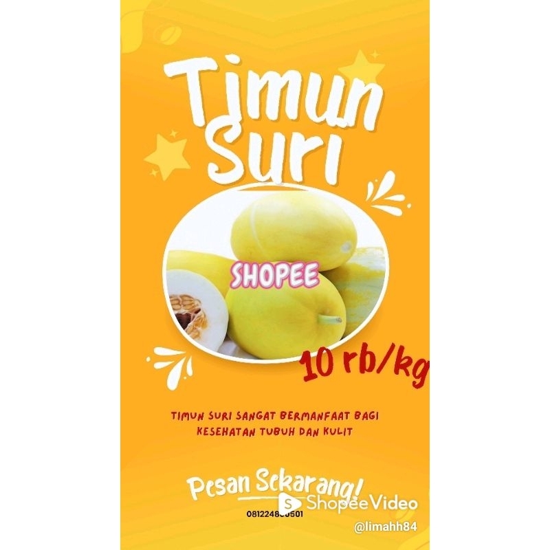 

Timun suri (Cucumis melo)