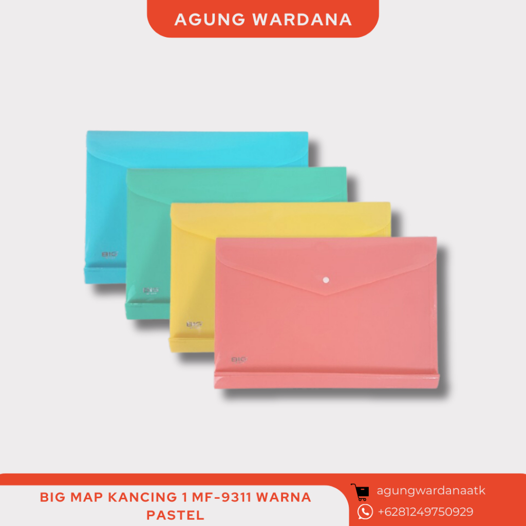 

BIG MAP KANCING MF-9311 WARNA PASTEL