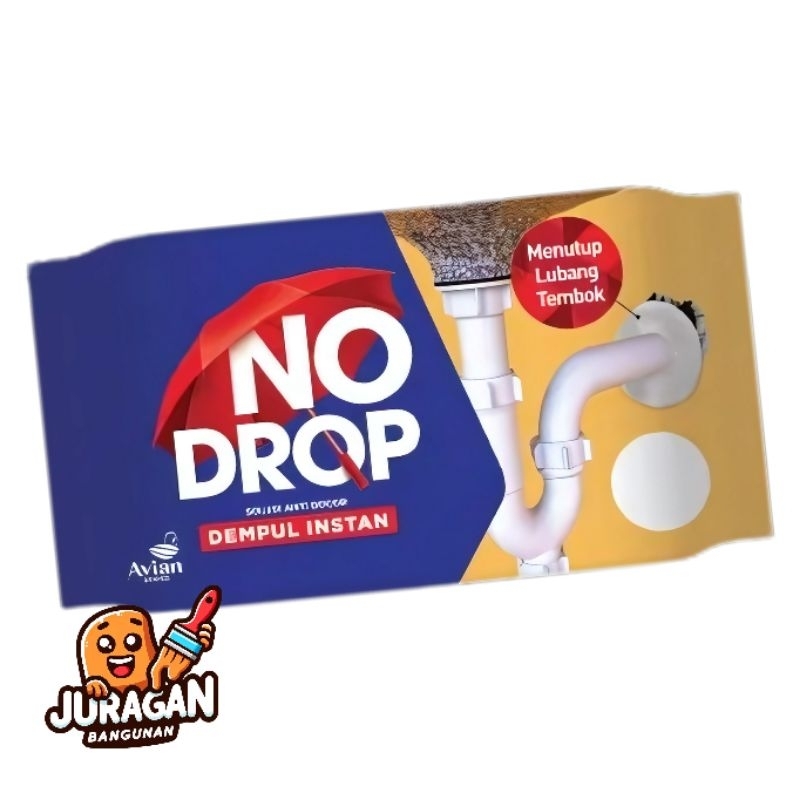 Avian NO DROP Dempul Instan | Tambal Instan | Dempul Tembok Dinding