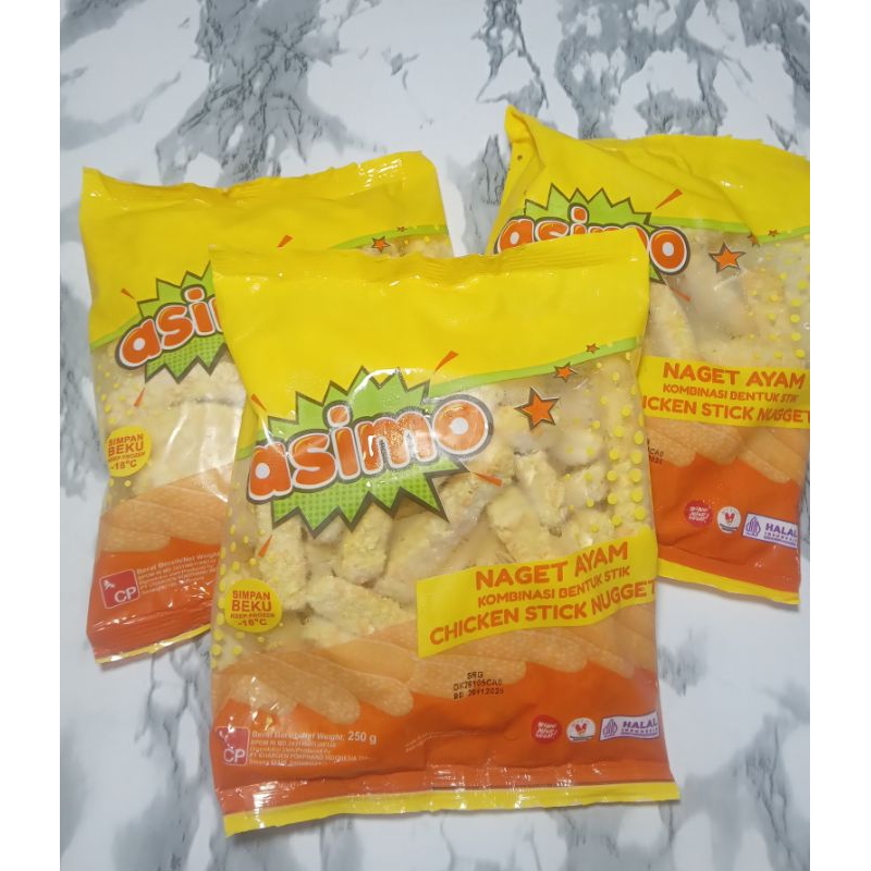 

Nugget Ayam ASIMO 250g stik