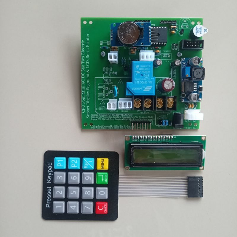 CPU POM MINI PERTAMINI AC DC SUPPORT PRINTER