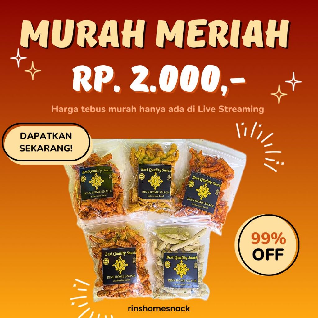 

PRODUK CEMILAN MURAH MERIAH KEMASAN 50GR