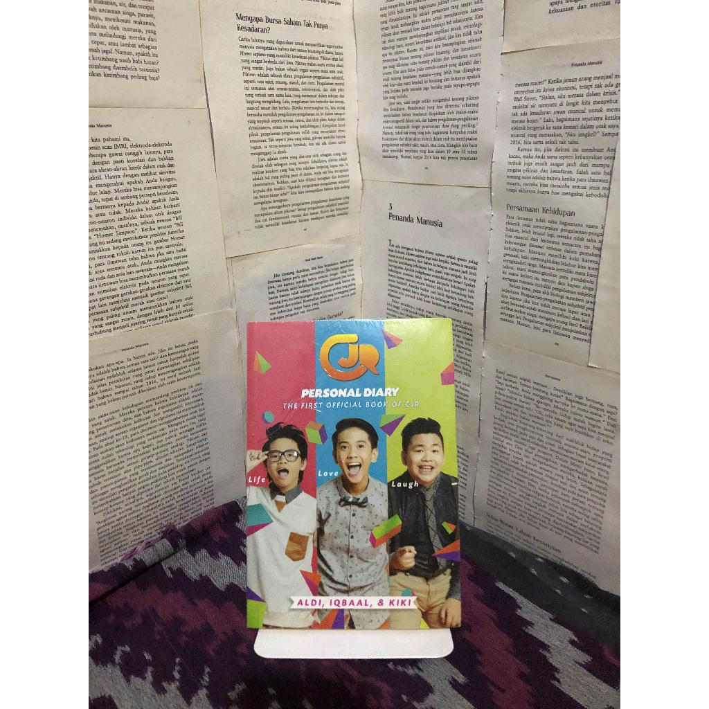 CJR Personal Diary The First Official Book of CJR