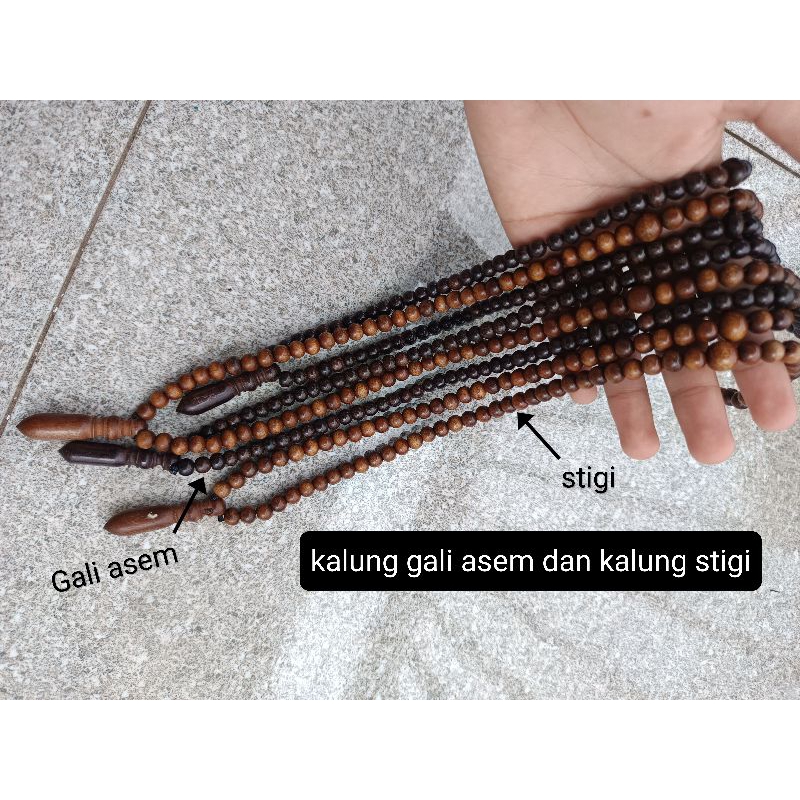 kalung kayu stigi dan gali asem