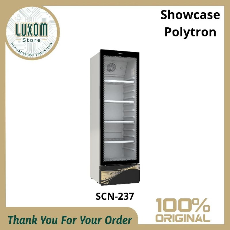 Showcase Polytron - SCN-237/Showcase Polytron/Showcase/Lemari pendingin