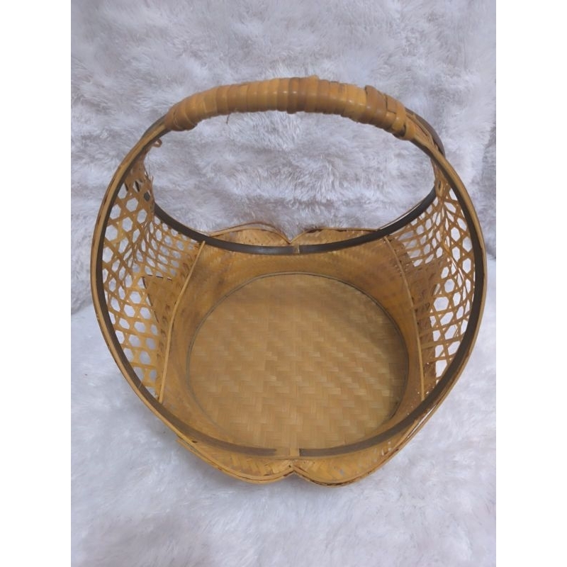 Keranjang Parcel Rotan/Keranjang Rotan/Keranjang Buah/Parcel Tahun Baru/Parcel Natal/Parcel Lebaran/