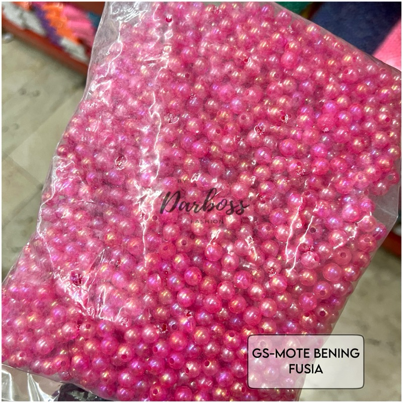 BA- PON MOTE/ MANIK AKRILIK /MOTE KACA/MOTE WARNA/MOTE BULAT 6mm 8mm 10mm