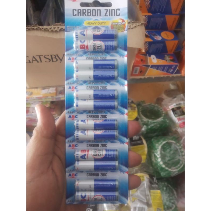 Baterai ABC renceng isi 12 AAA A3