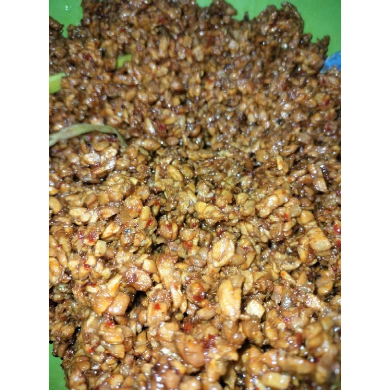 

Kering Tempe Pedas Manis kemasan 1kg