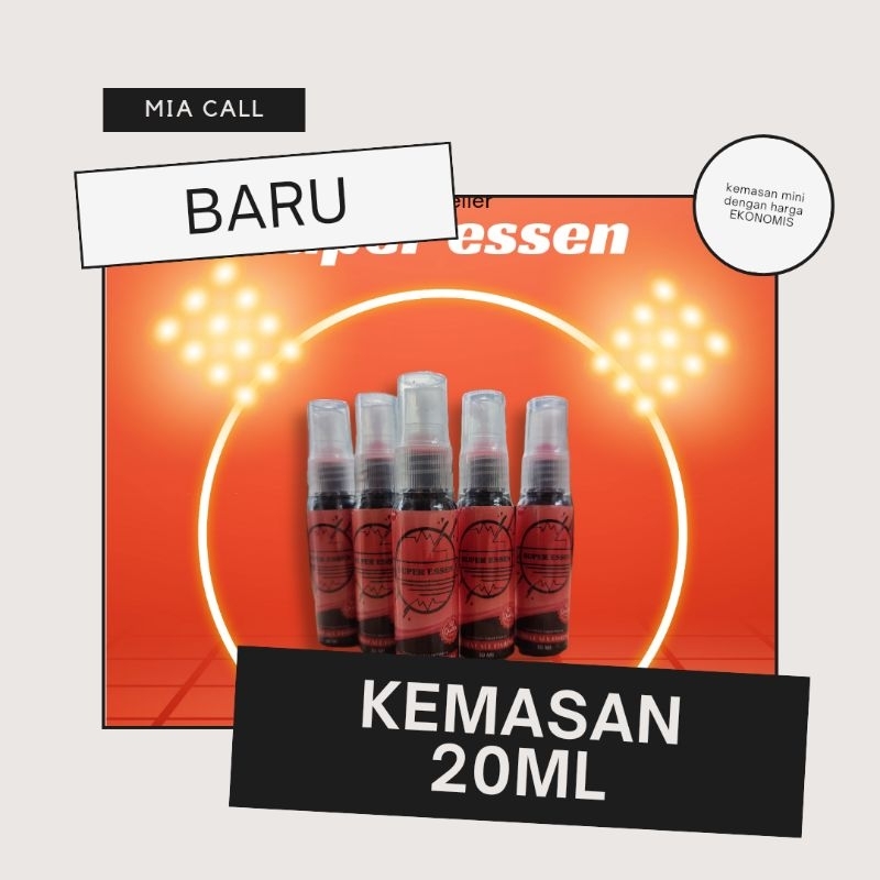 

KEMASAN EKONOMIS 20ml super essen MERAH