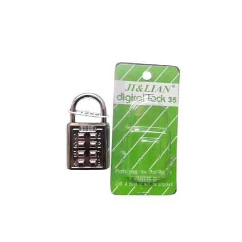 Gembok koper pin angka / gembok pin kombinasi