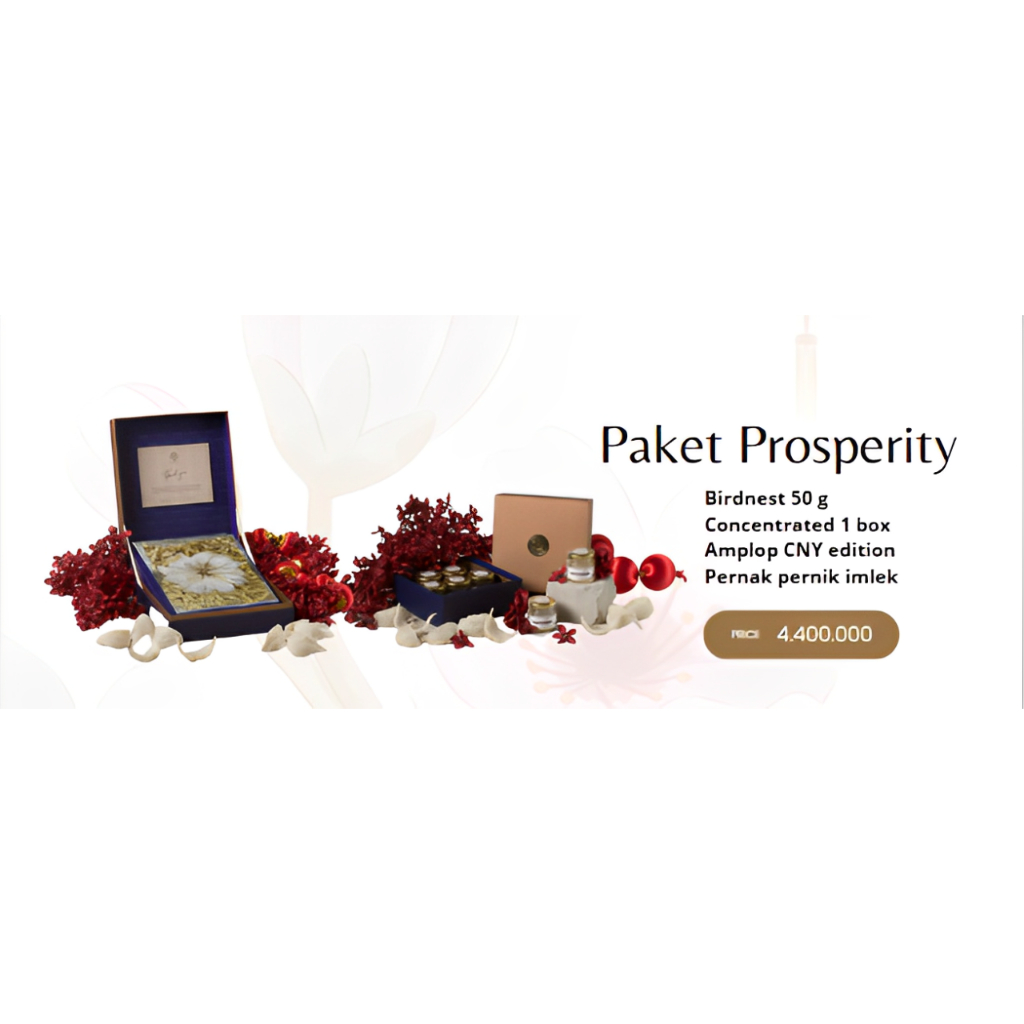 

Hampers Imelek Sarang Burung Walet - Prosperity Package