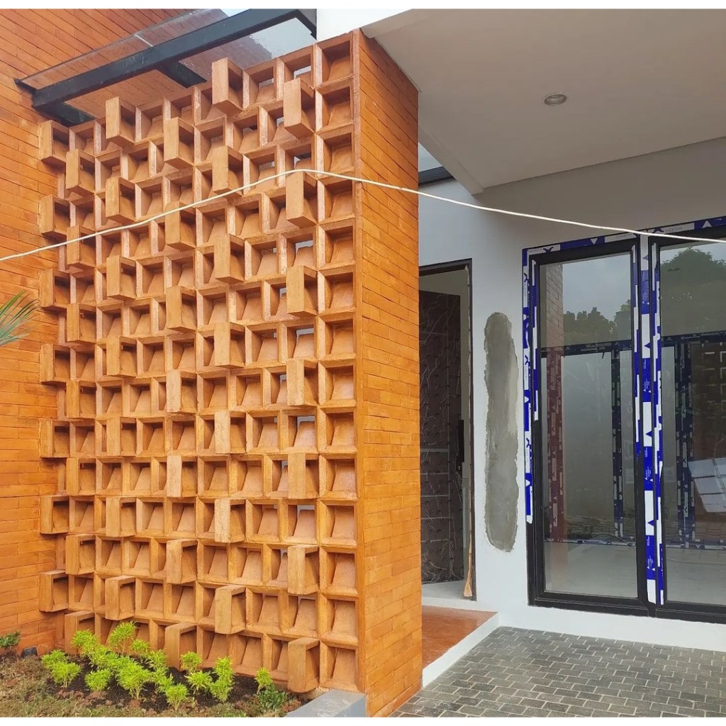 Roster Beton Motif Nako L Satu Sisi Minimalis ART ROSTER