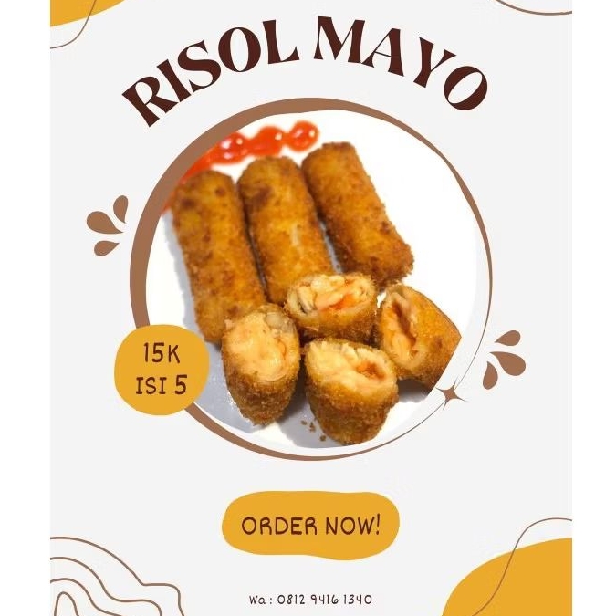 

RISOL CHICKEN MAYO PREMIUM QUALITY / RISOLES MAYO