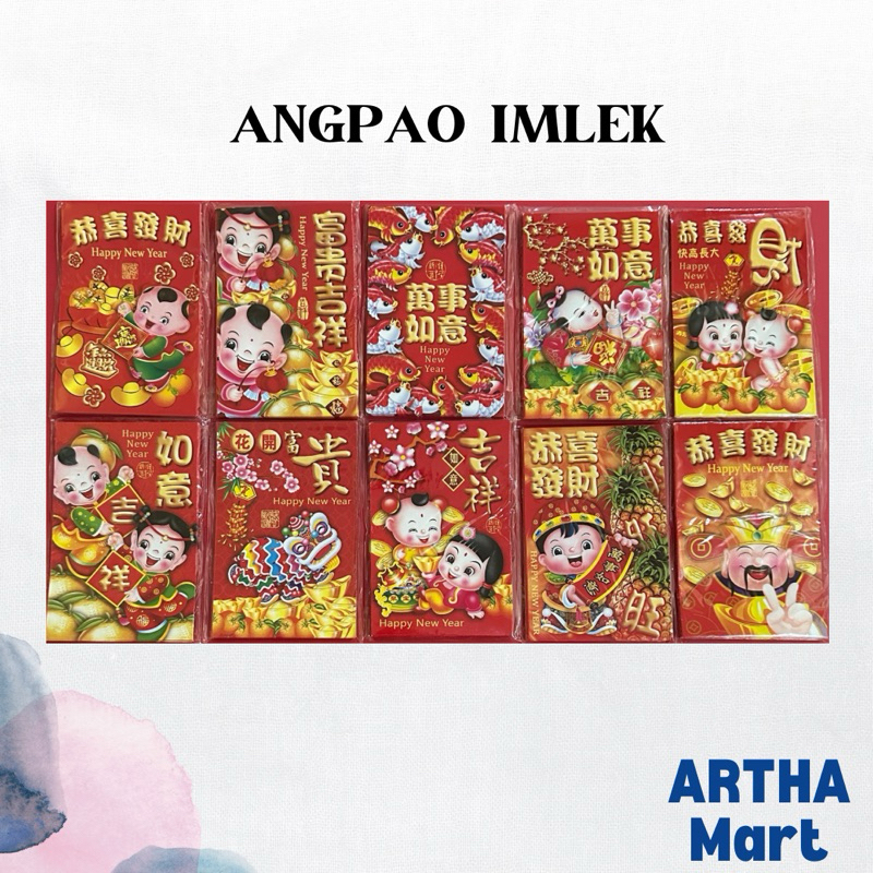 

Angpao Imlek (1 Pack isi 10 Lembar) - Pack