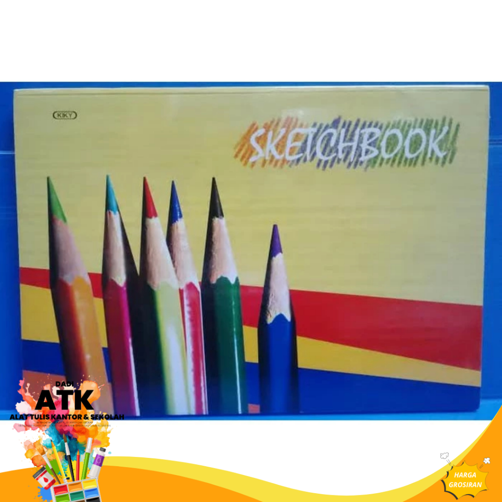 

Kiky Sketch Book ukuran A4 50 Sheet