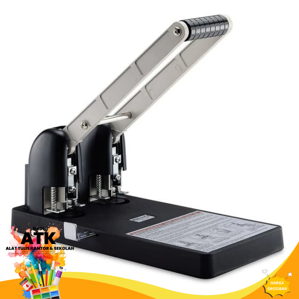

Pelubang Kertas 2 Lubang KW-triO 09520 – Mesin Punch Dokumen Tebal