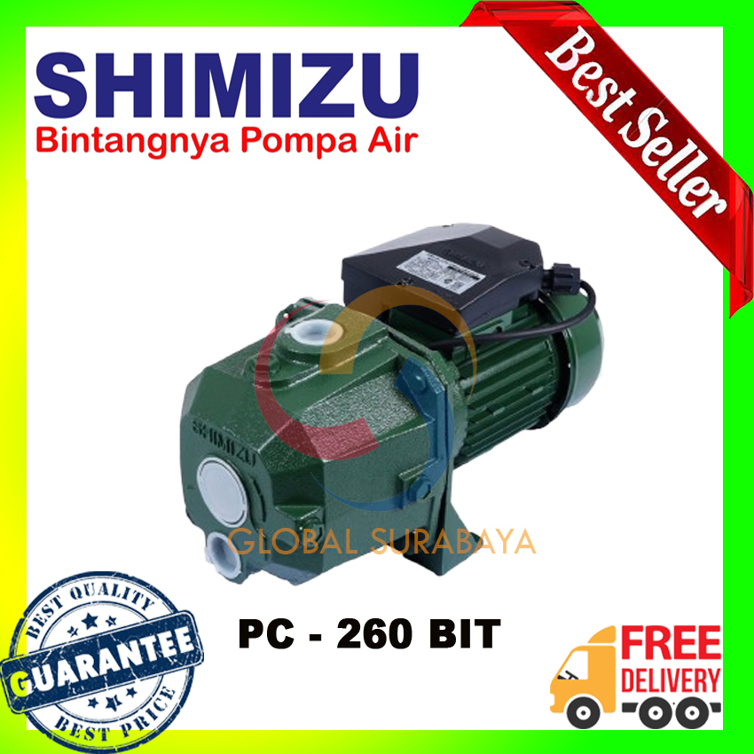 Shimizu PC 260 BIT - Mesin Pompa Air Jet Pump 250 Watt