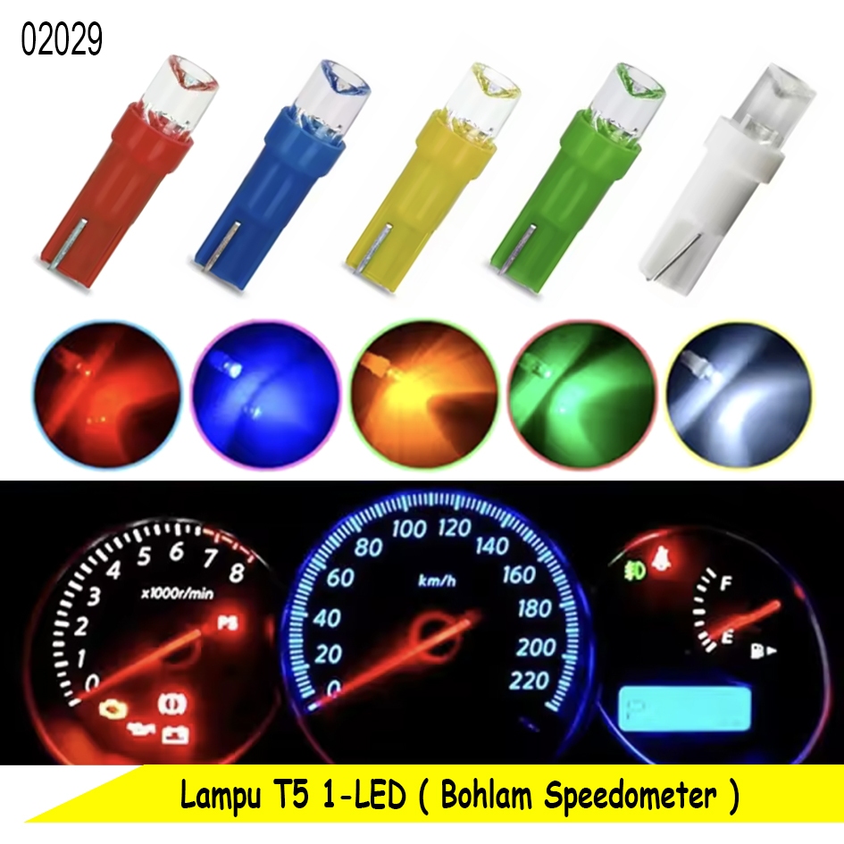 Bohlam Lampu LED T5 Lampu Speedometer Lamp
