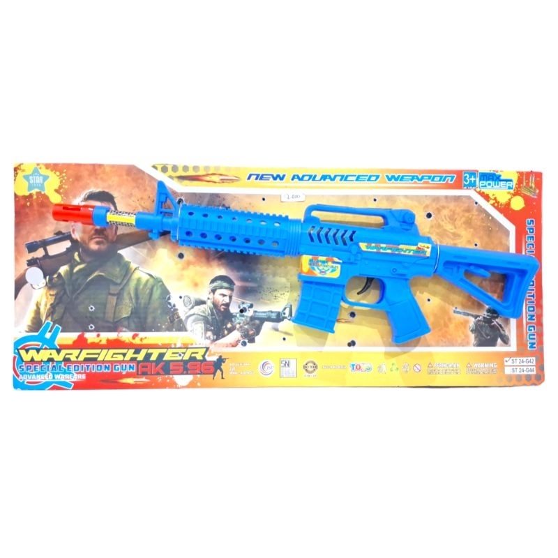 Mainan Warfighter Ak 5.96 ST 24-G42