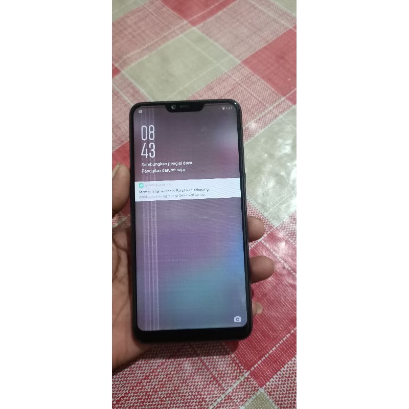 hp oppo a3s minus lcd