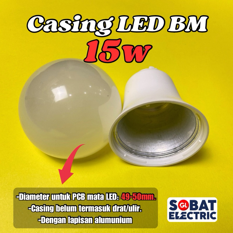 Casing Lampu LED 15w - 15 Watt (BM)