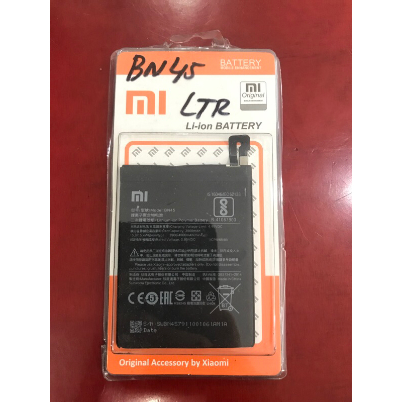 BN45 Baterai Redmi Note 5 / Redmi Note 5 Pro