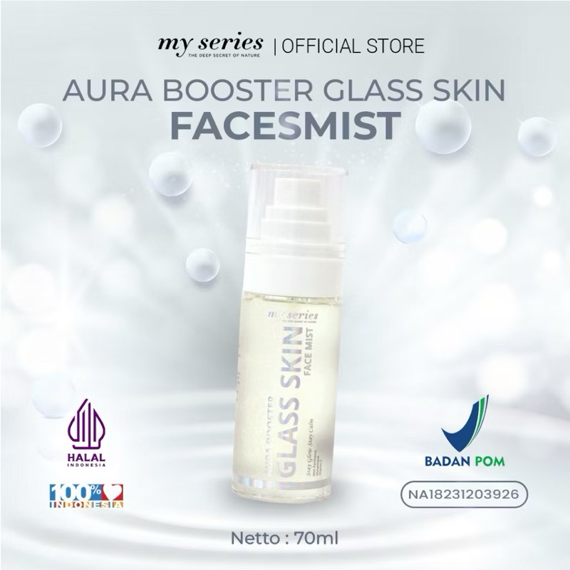 MU SERIES AURA BOOSTER GLASS SKIN FACEMIST