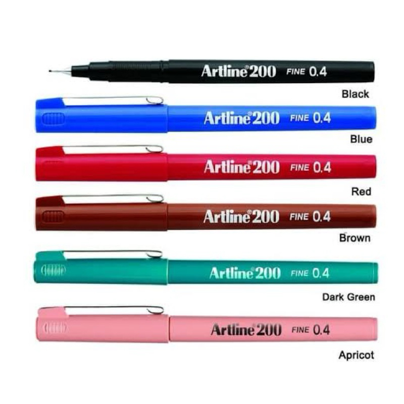

Pena Tinta Artline 200 EK-200 0.4mm