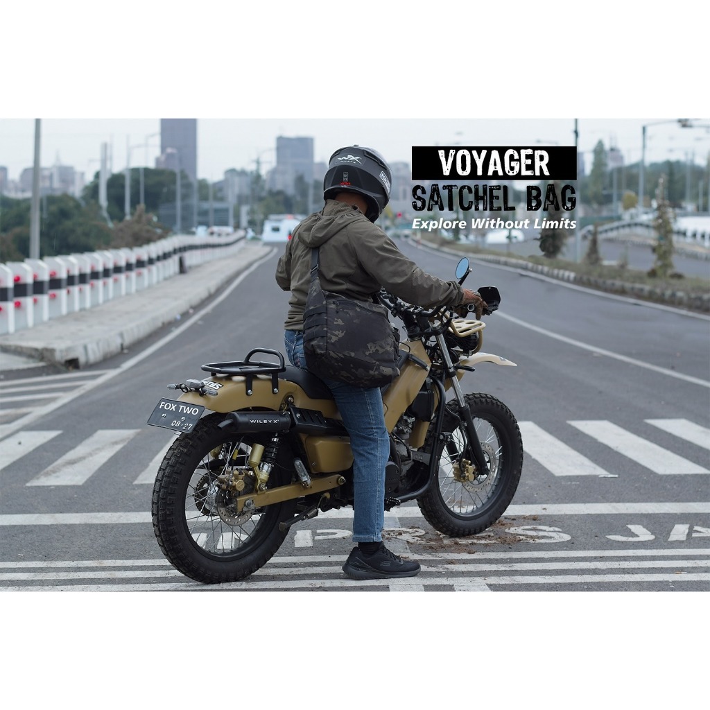 FOX TWO VOYAGER SATCHEL BAG