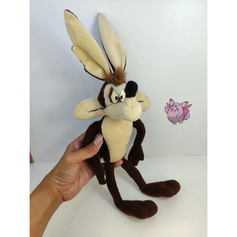 boneka wile E coyote road runner buggs bunny tazmania devil vintage applaus original rare item