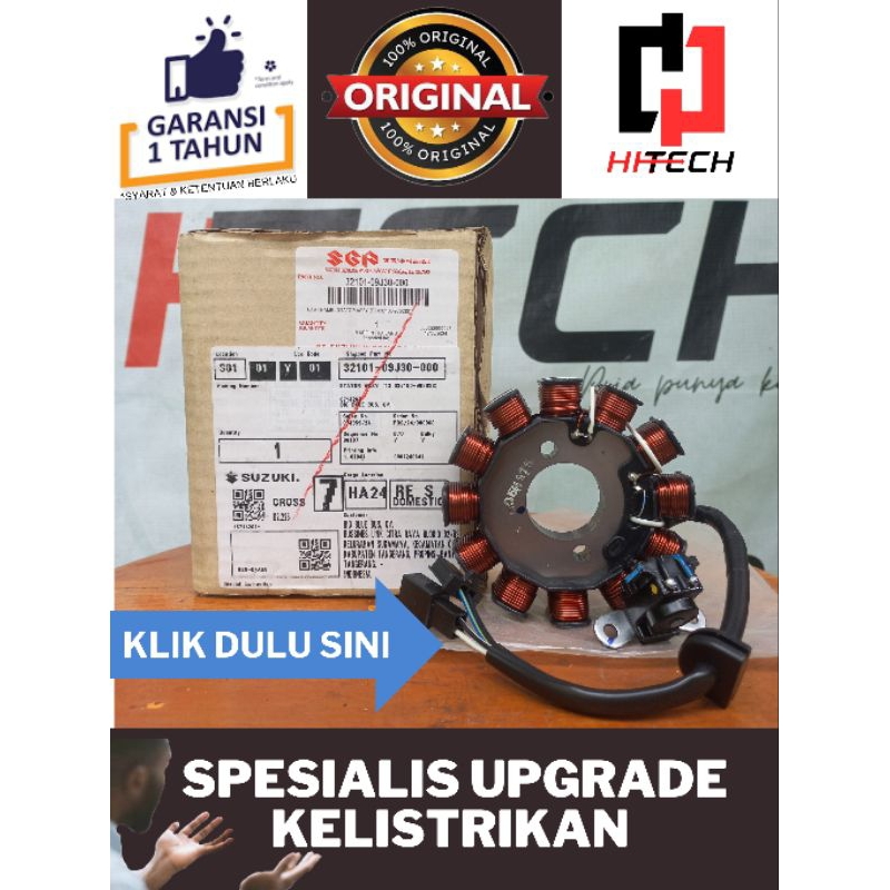 SPUL FULLWAVE SUZUKI NEX Fi LETS ADDRESS ORIGINAL | SPUL UPGRADE LILIT ULANG