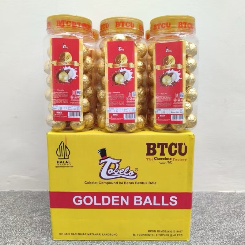 

TOBELO GOLDEN BALL 1 DUS 6 TOPLES