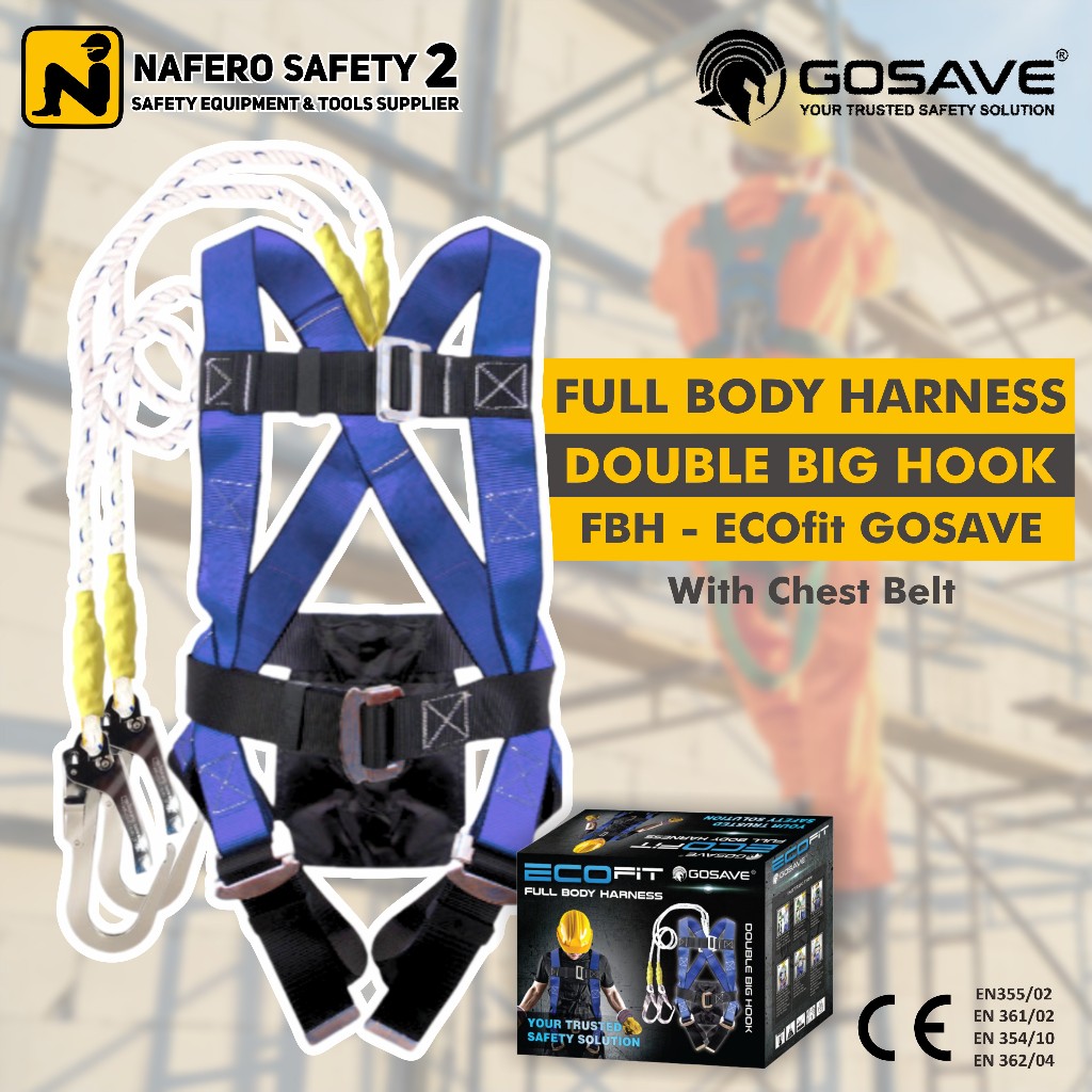 FULL BODY HARNESS ECOFIT GOSAVE / SAFETY BELT