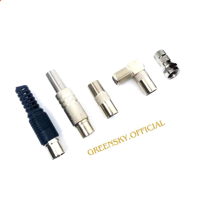 Jack Antena TV Male (cowok), connector F drat, connector jack F, Jek Kabel antena