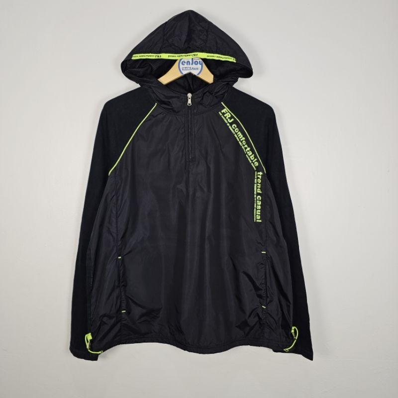 jacket tipis 1 lapis parasut sports olahraga jogging running FRJ jeans lari second preloved