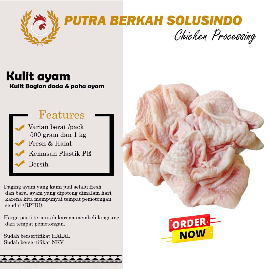 

Kulit Ayam Fresh Murah