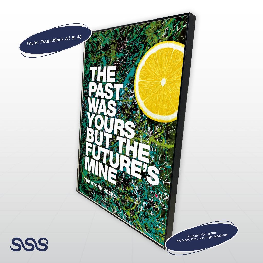 POSTER THE STONE ROSES / AESTHETIC POSTER / POSTER FRAMEBLOCK / HOME DECOR 99