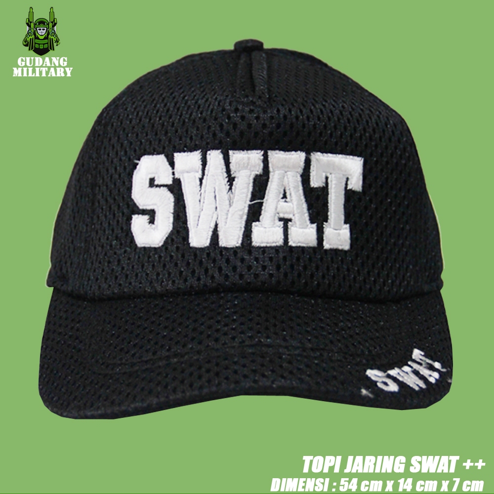 Topi Jaring SWAT | Topi Jaring Logo