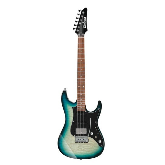 I01-AZ24P1QM-DOB Ibanez Premium AZ24P1QM-DOB Electric Guitar w/Gig Bag, Deep Ocean Blonde