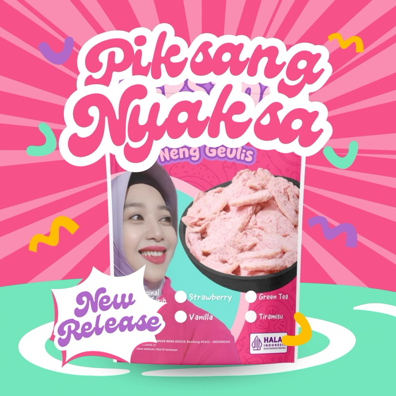 

Piksang Nyaksa (Keripik Pisang Banyak Rasa) Neng Geulis