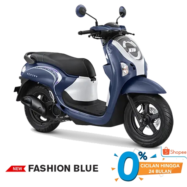 Sepeda Motor Honda SCOOPY Fashion Sporty CBS ISS