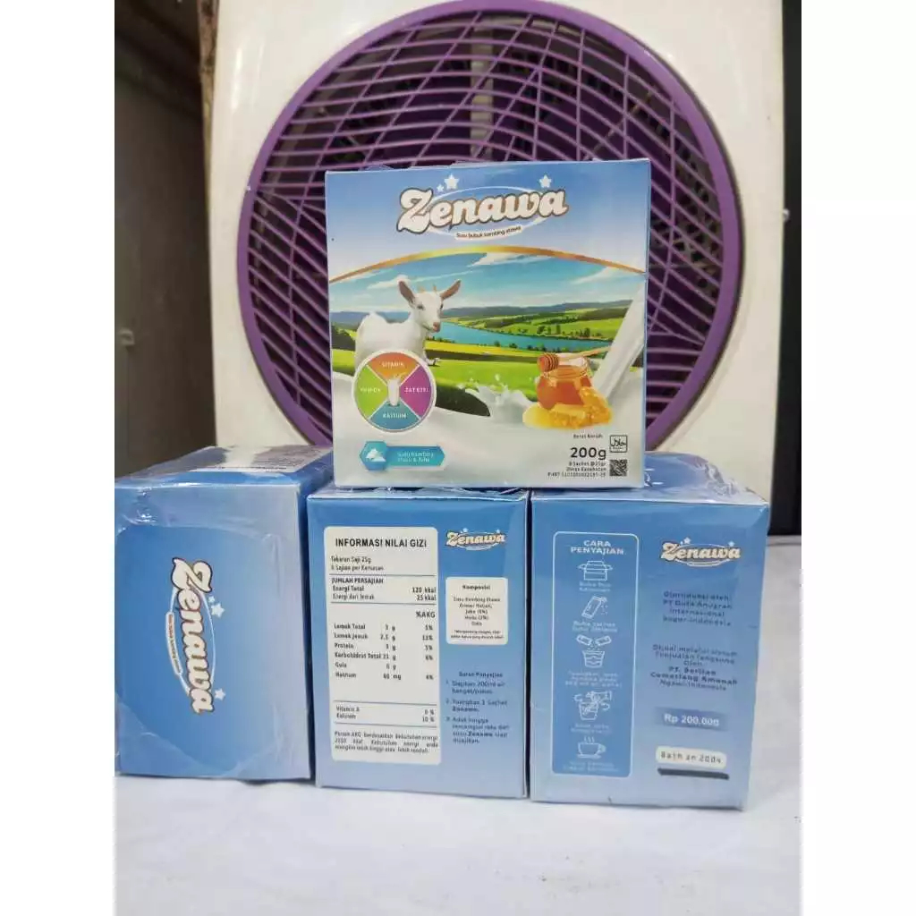 

Zenawa Minuman Kesehatan/susu etawa 200g